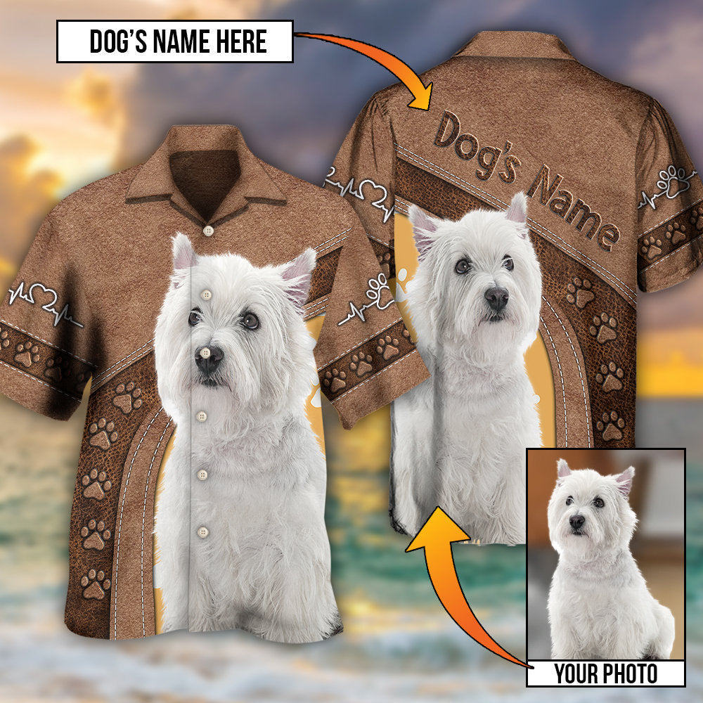 Dog My Lovely Dog Custom Photo Personalized - Hawaiian Shirt - Owls Matrix LTD