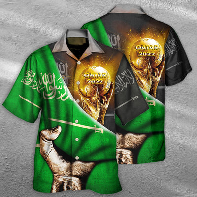 World Cup Qatar 2022 Saudi Arabia Will Be The Champion - Hawaiian Shirt - Owls Matrix LTD