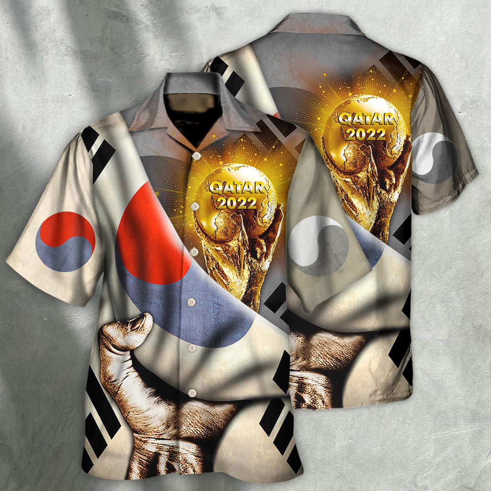 World Cup Qatar 2022 Korea Will Be The Champion - Hawaiian Shirt - Owls Matrix LTD