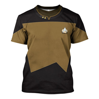 Star Trek Data Cool - Unisex 3D T-shirt