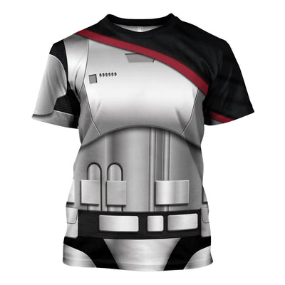 Star Wars Captain Phasma's Armor Costume - Unisex 3D T-shirt