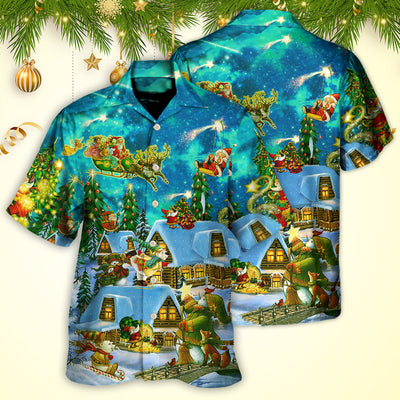 Christmas The Magical Night - Hawaiian Shirt - Owls Matrix LTD