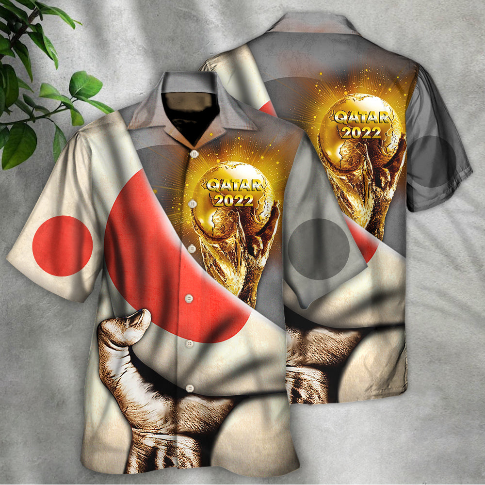 World Cup Qatar 2022 Japan Will Be The Champion - Hawaiian Shirt - Owls Matrix LTD