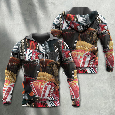 Accordion A Gentleman Is Someone Who Can Play The Accordion - Hoodie - Owls Matrix LTD