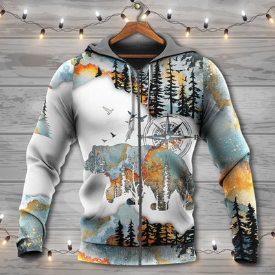 Camping And Into The Forest I Go To Lose My Mind - Hoodie - Owls Matrix LTD