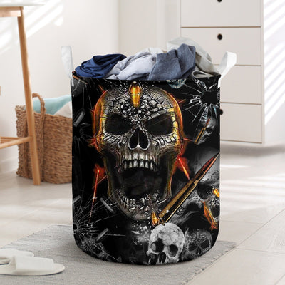 Skull Oh My Skull Cool - Laundry Basket - Owls Matrix LTD
