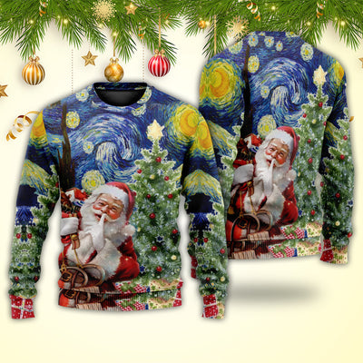Christmas Shhhhh! It's Secret Gift For You - Sweater - Ugly Christmas Sweaters - Owls Matrix LTD