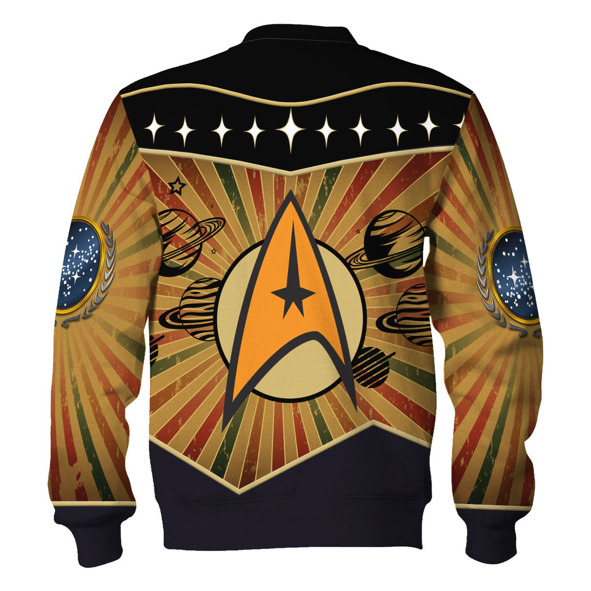Star Trek Data Grows a Beard Cool - Sweater - Ugly Christmas Sweater