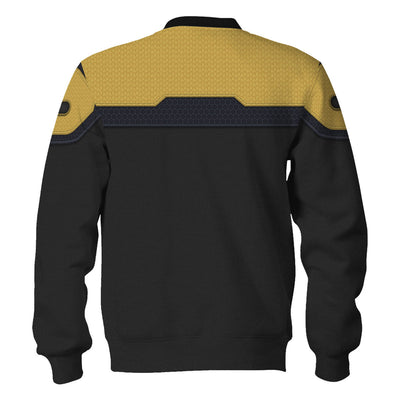 Star Trek Standard Duty Uniform Operations Division Cool - Sweater - Ugly Christmas Sweater