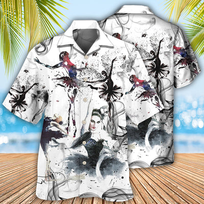Ballet One Love One Life Mix Color - Hawaiian Shirt - Owls Matrix LTD