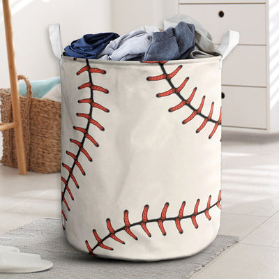 Baseball Simple Basic Style – Laundry Basket - Owls Matrix LTD