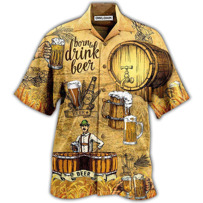 Hawaiian Shirt / Adults / S Beer Life Is Better With Beer Bow Drink Beer - Hawaiian Shirt - Owls Matrix LTD