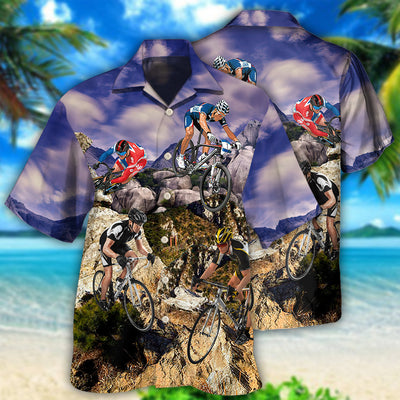 Bike Mountain So Cool - Hawaiian Shirt - Owls Matrix LTD