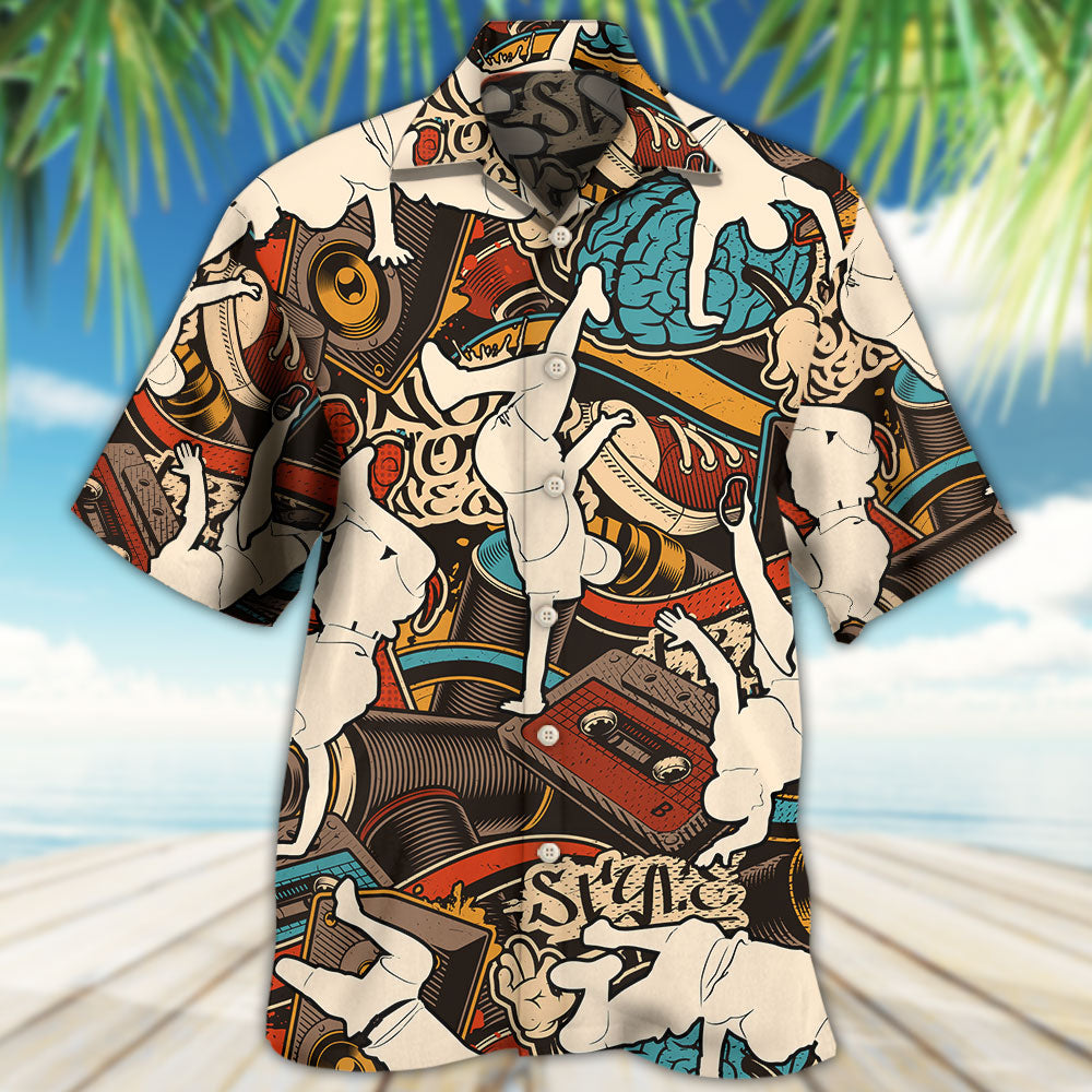 Dance Break Dance Cool Style - Hawaiian Shirt - Owls Matrix LTD