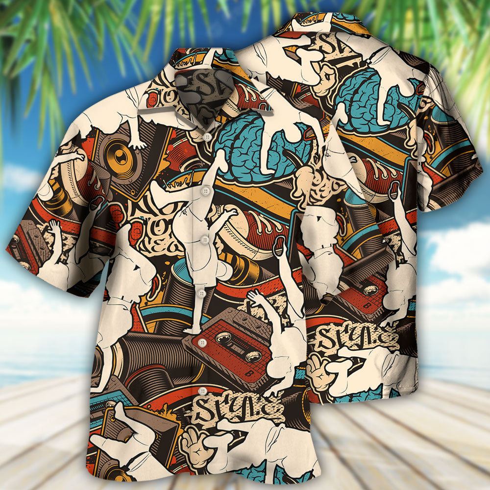 Dance Break Dance Cool Style - Hawaiian Shirt - Owls Matrix LTD