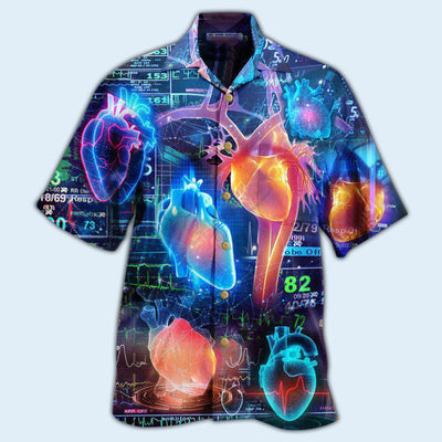 Cardiologist One A Cardiologist Always A Cardiologist - Hawaiian Shirt - Owls Matrix LTD
