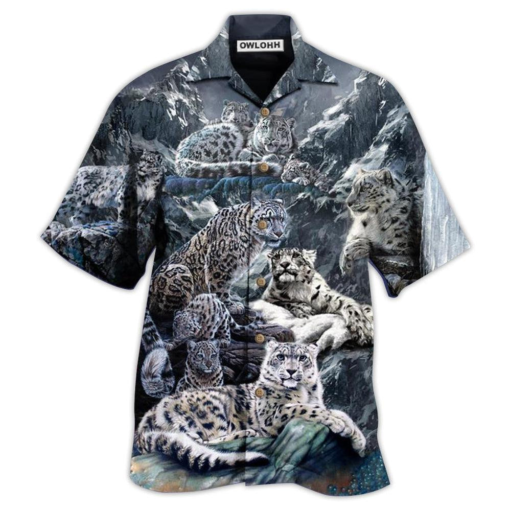 Hawaiian Shirt / Adults / S Catamount Love Animals - Hawaiian Shirt - Owls Matrix LTD