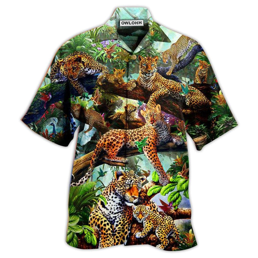 Hawaiian Shirt / Adults / S Catamount Love Trees - Hawaiian Shirt - Owls Matrix LTD