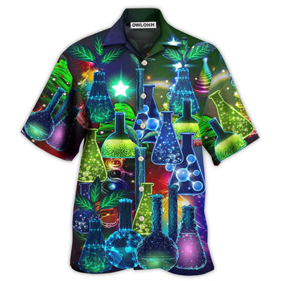 Hawaiian Shirt / Adults / S Chemistry Is Like Magic But Real Stunning - Hawaiian Shirt - Owls Matrix LTD