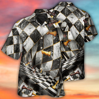 Chess Mysterious Cool Style - Hawaiian Shirt - Owls Matrix LTD