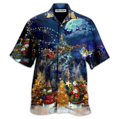 Hawaiian Shirt / Adults / S Christmas Family In Love - Hawaiian Shirt - Owls Matrix LTD