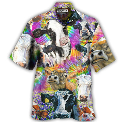 Hawaiian Shirt / Adults / S Cow Easily Distracted By Cows - Hawaiian Shirt - Owls Matrix LTD