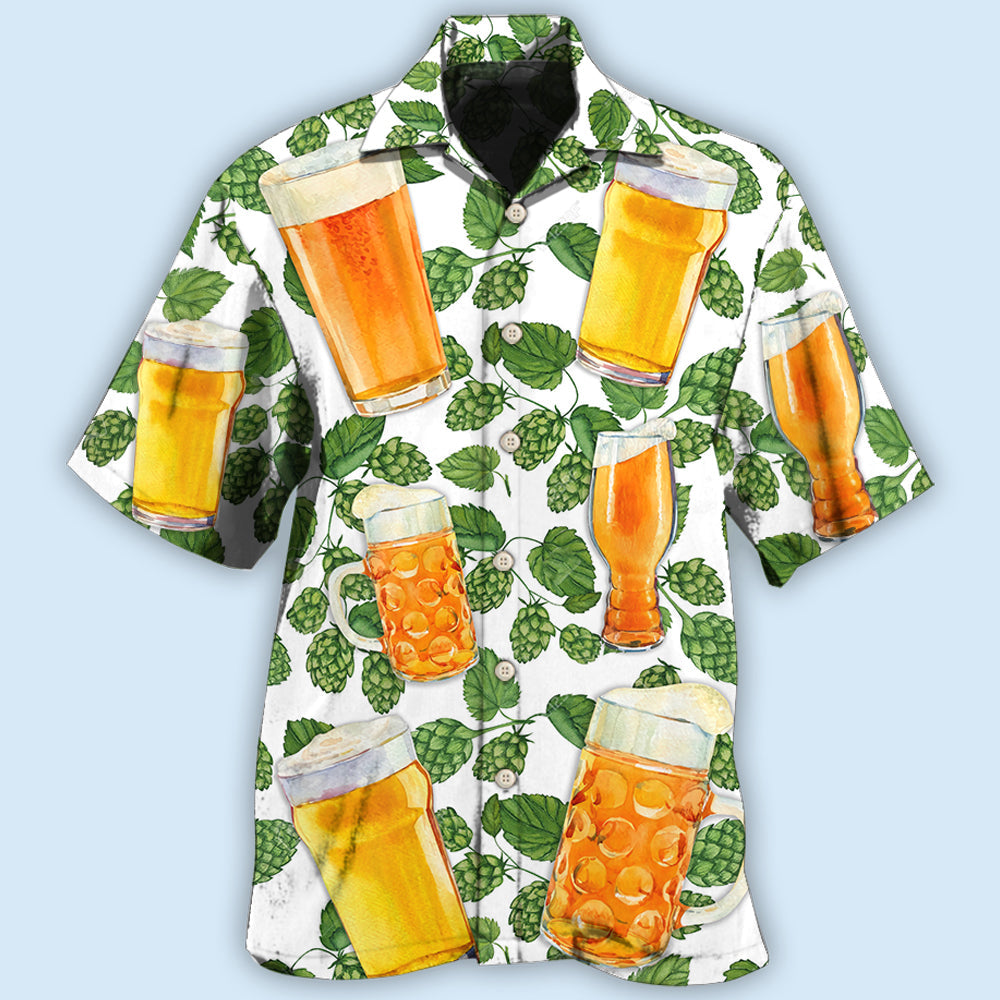 Beer Craft Beer Cool Style - Hawaiian Shirt - Owls Matrix LTD