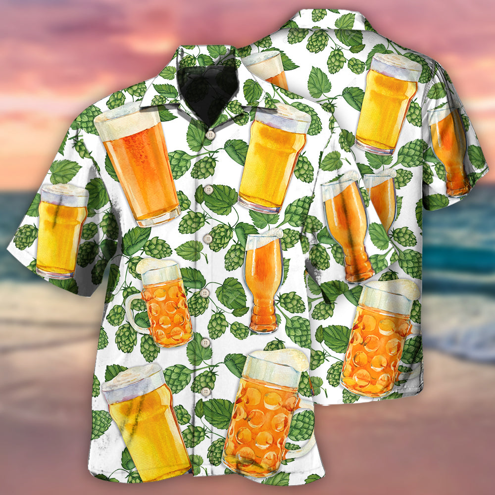 Beer Craft Beer Cool Style - Hawaiian Shirt - Owls Matrix LTD