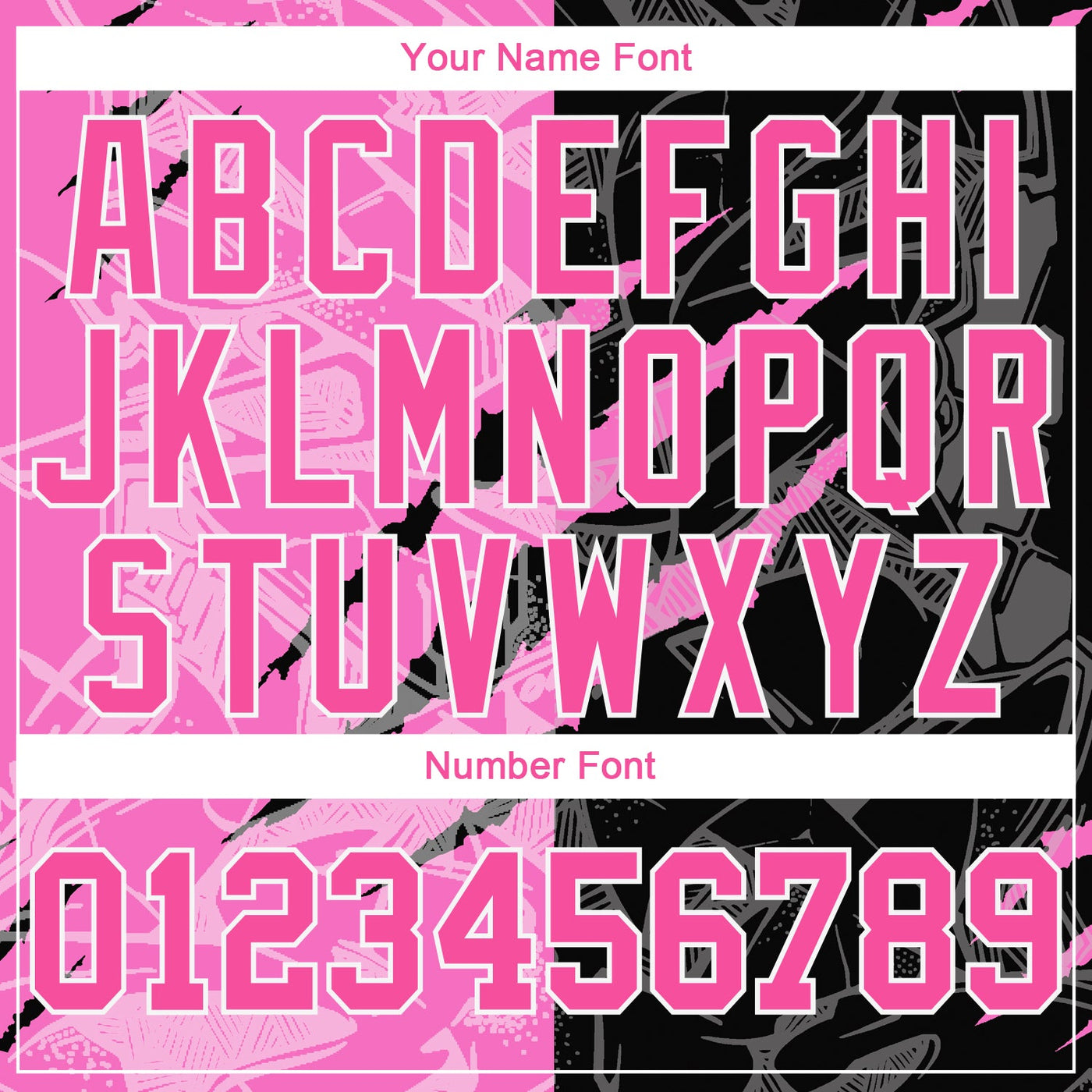Custom Women's Graffiti Pattern Pink-White Scratch 3D V-Neck Cropped Baseball Jersey - Owls Matrix LTD