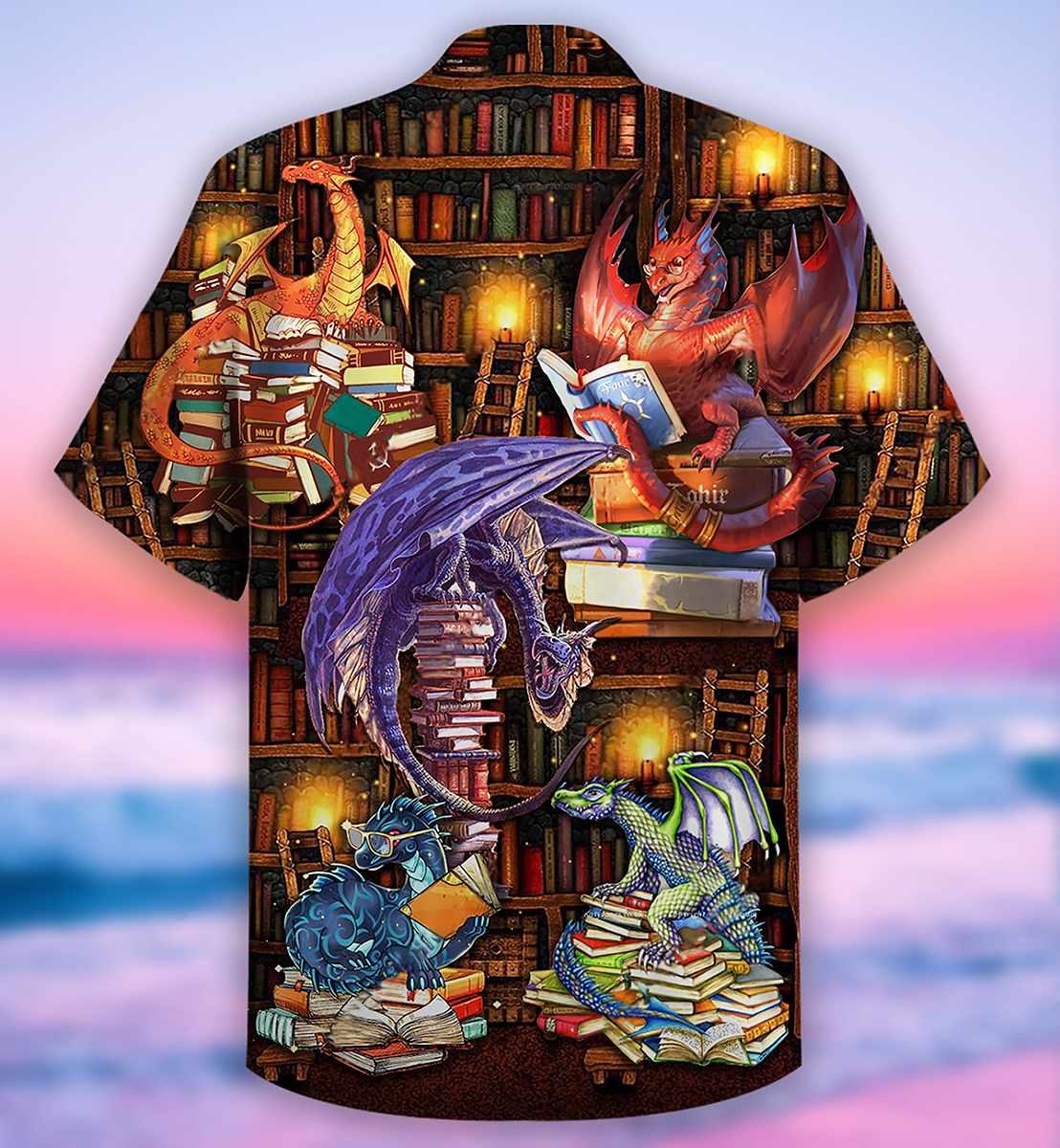 Book My Weekend Is All Booked Lovely Dragon - Hawaiian Shirt - Owls Matrix LTD