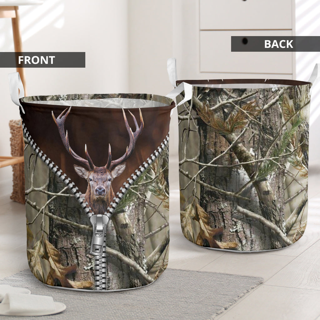 Deer Hunting Love Style - Laundry Basket - Owls Matrix LTD