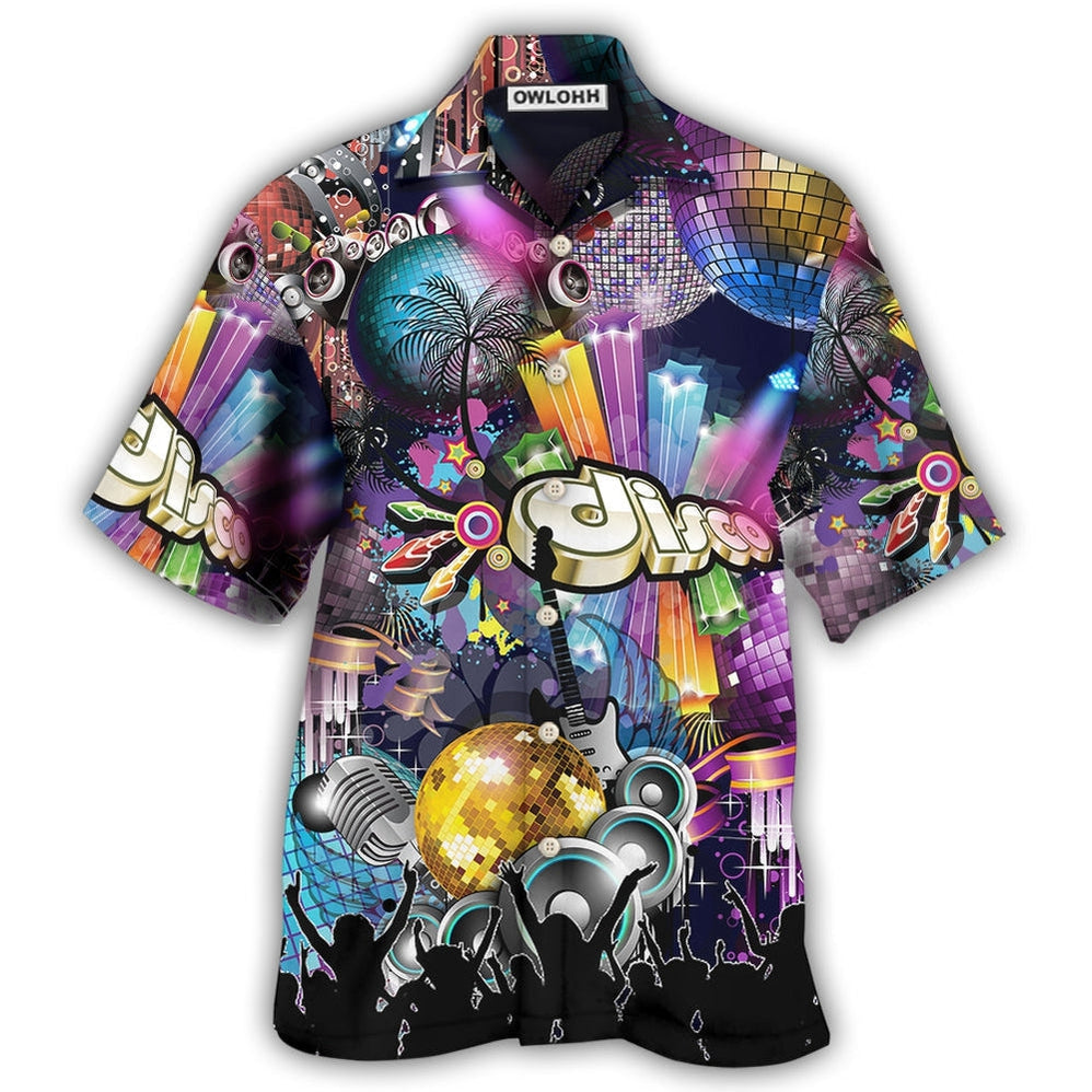 Hawaiian Shirt / Adults / S Disco Amazing Disco Party - Hawaiian Shirt - Owls Matrix LTD