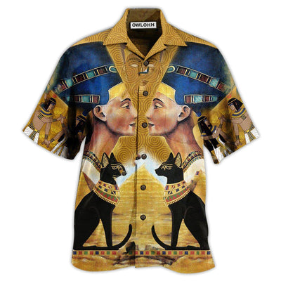 Hawaiian Shirt / Adults / S Egypt Let's Explore Ancient Egypt Cool Pattern - Hawaiian Shirt - Owls Matrix LTD
