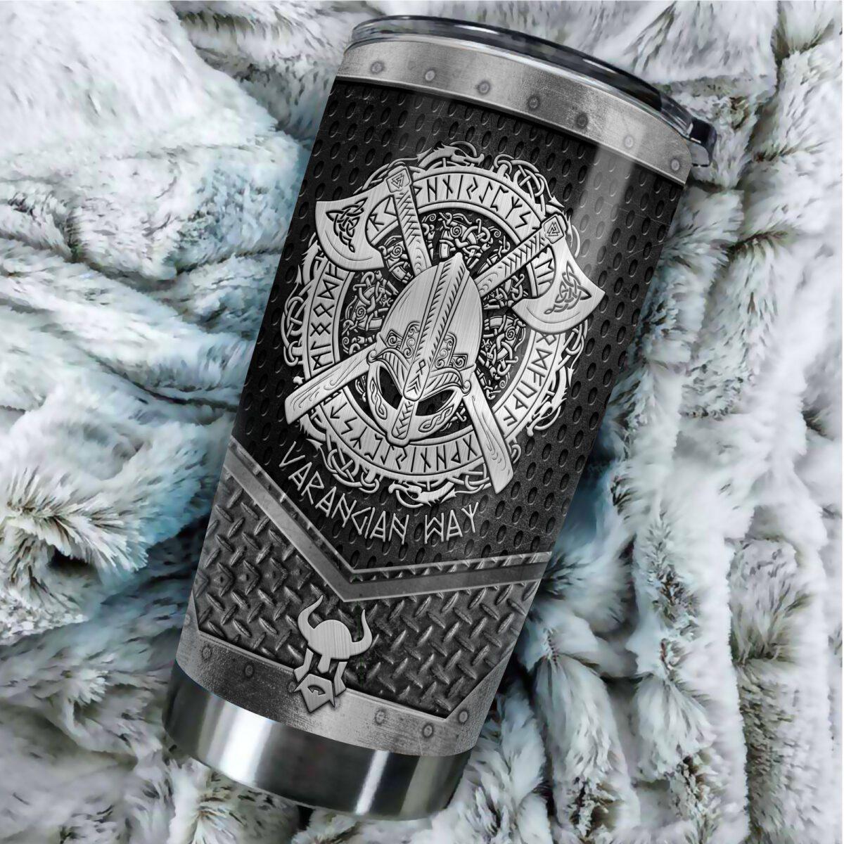 Viking Warrior Better Metal Sign - Tumbler - Owls Matrix LTD