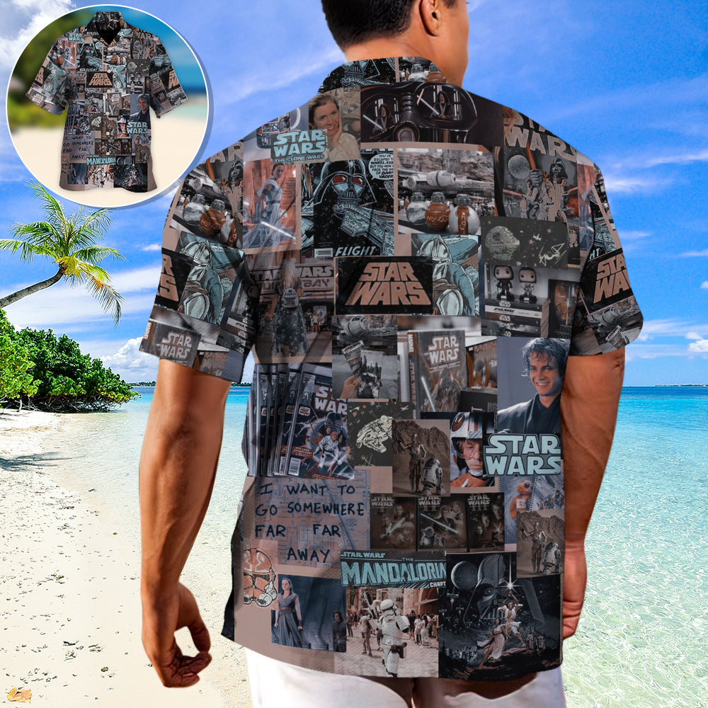 Star Wars Comic Fan Collection Style - Hawaiian Shirt