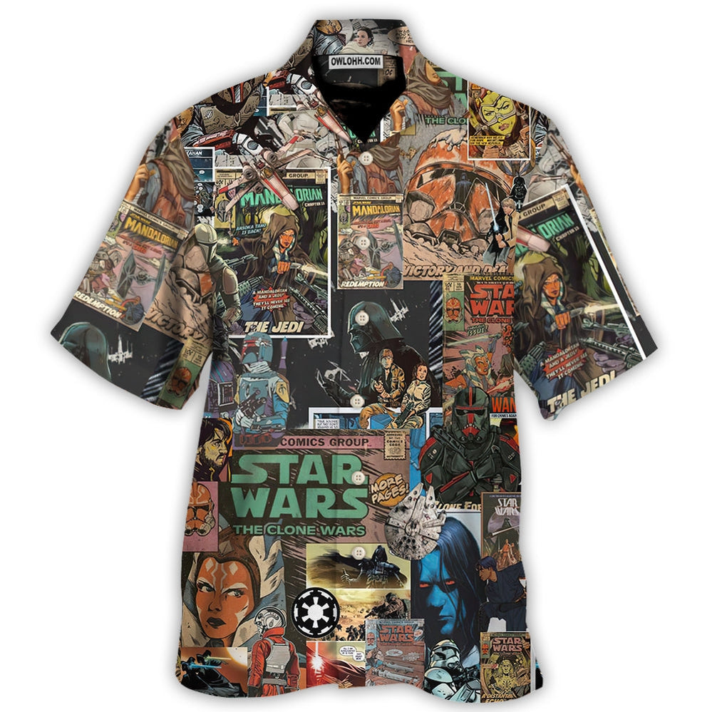 Star Wars Comic Style - Hawaiian Shirt