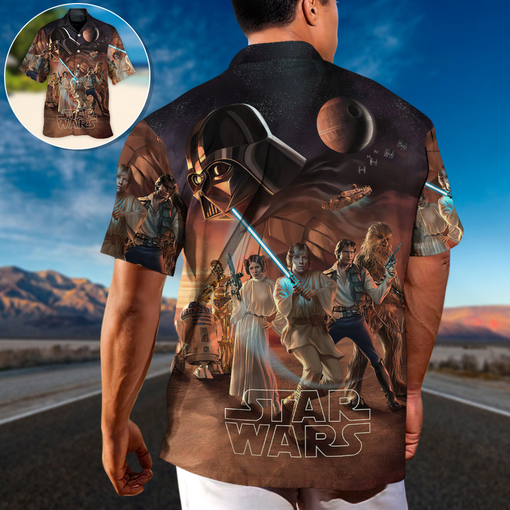 Star Wars No One's Ever Really Gone - Hawaiian Shirt