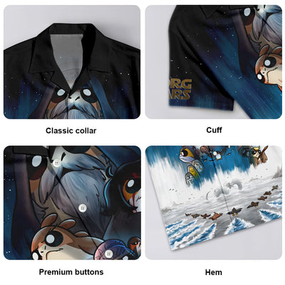 Star Wars We Must Say Our Goodbye To Our Porgs Friends - Hawaiian Shirt