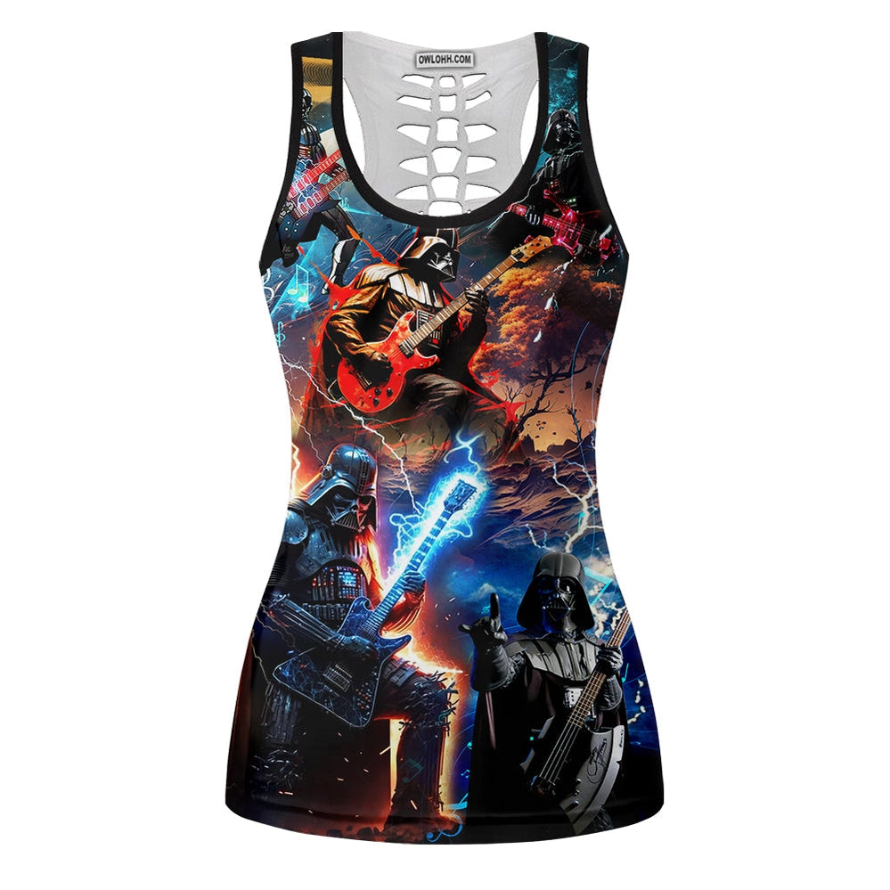 Starwars Darth Vader Playing Guitar - Tank Top Hollow