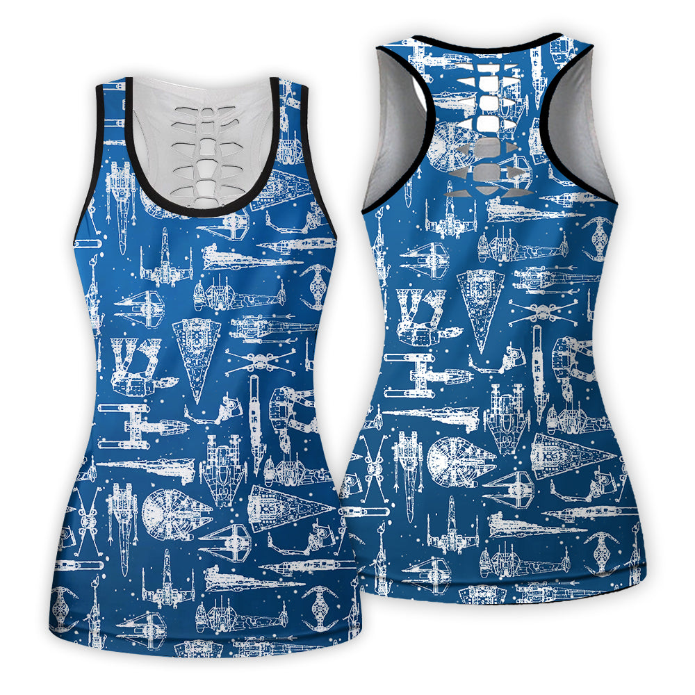 Star Trek Space Ships - Tank Top Hollow