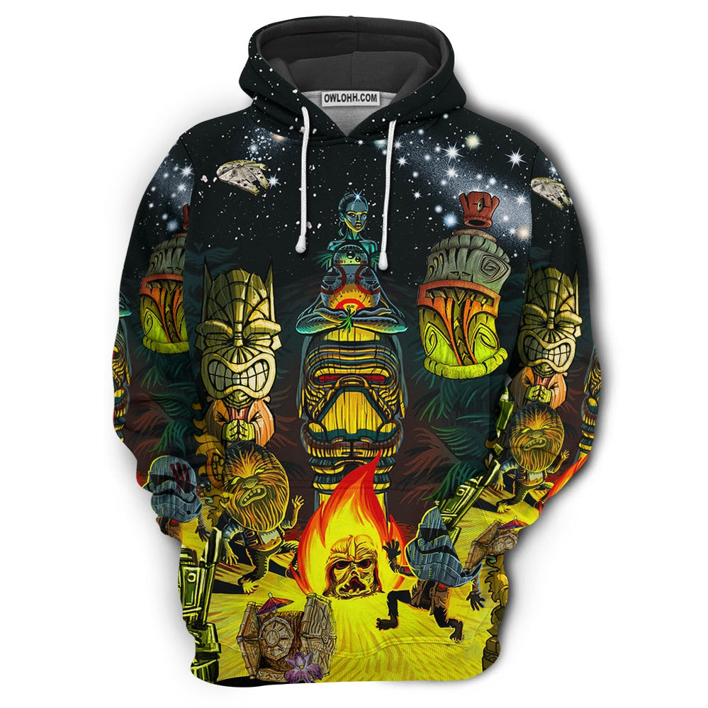 Tiki Star Wars May The Force Be With You - Hoodie