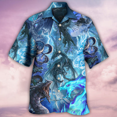 Dragon Ice Magical Life - Hawaiian Shirt - Owls Matrix LTD