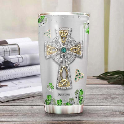 Irish Lover With Royal Style Personalized – Stainless Steel Tumbler - Owls Matrix LTD