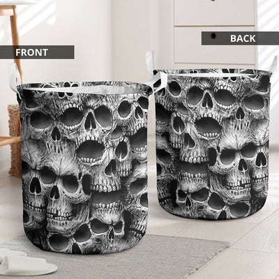 Skull No Fear No Pain - Laundry Basket - Owls Matrix LTD