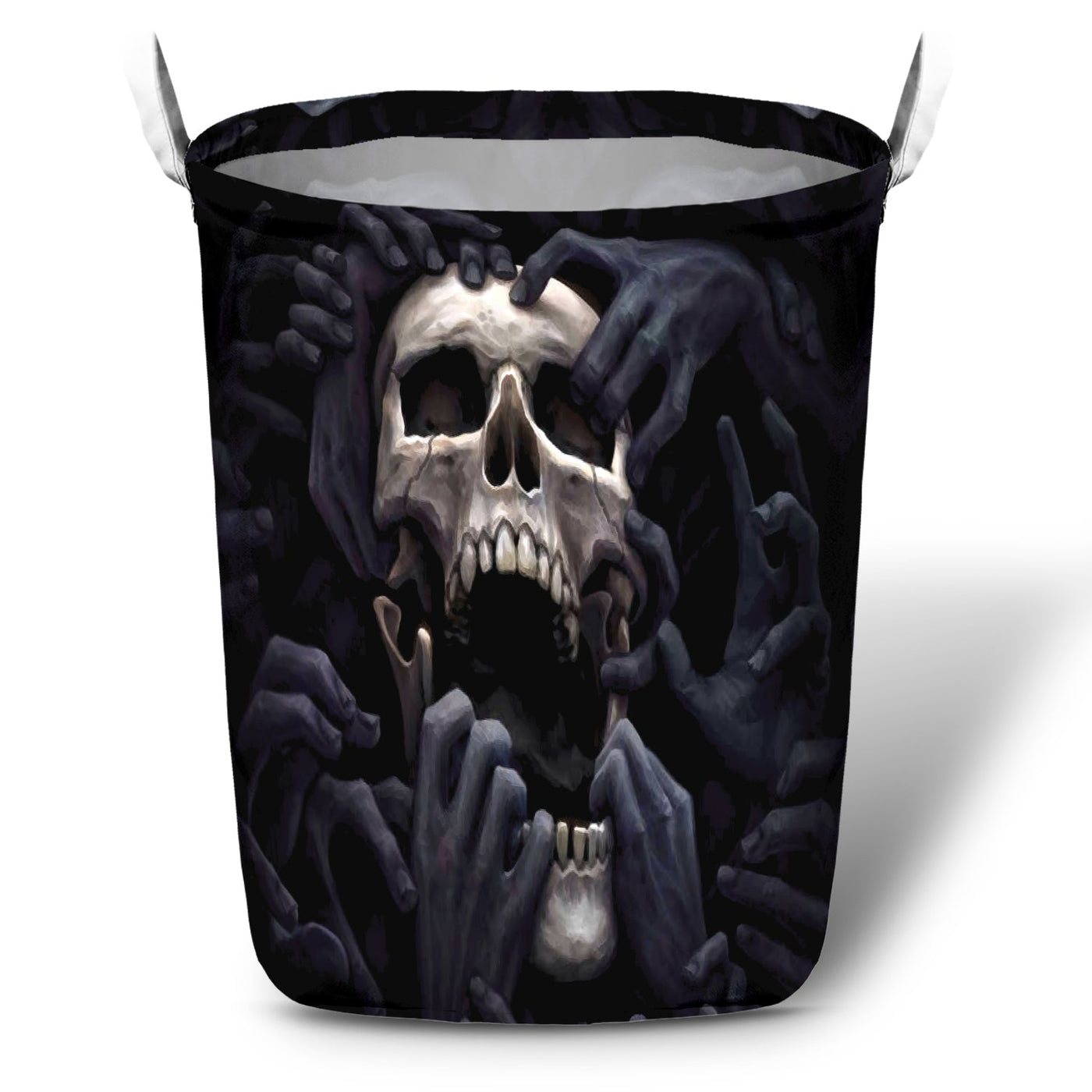 Skull Love Darkness Amazing - Laundry Basket - Owls Matrix LTD
