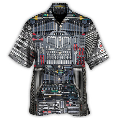 Hawaiian Shirt / Adults / S Mechanic Thing You Wouldn't Understand Forever - Hawaiian Shirt - Owls Matrix LTD