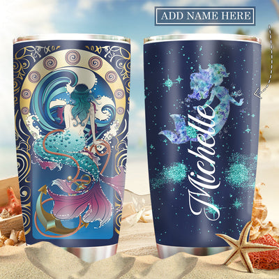 Mermaid Legend Loves Ocean Cool Personalized - Tumbler - Owls Matrix LTD