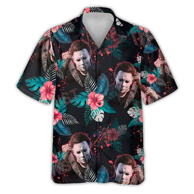 Halloween Michael Myers Halloween Tropical Style - Hawaiian Shirt