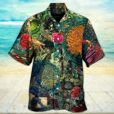 Music What Is The Song That Makes You Dream Everytime - Hawaiian Shirt - Owls Matrix LTD