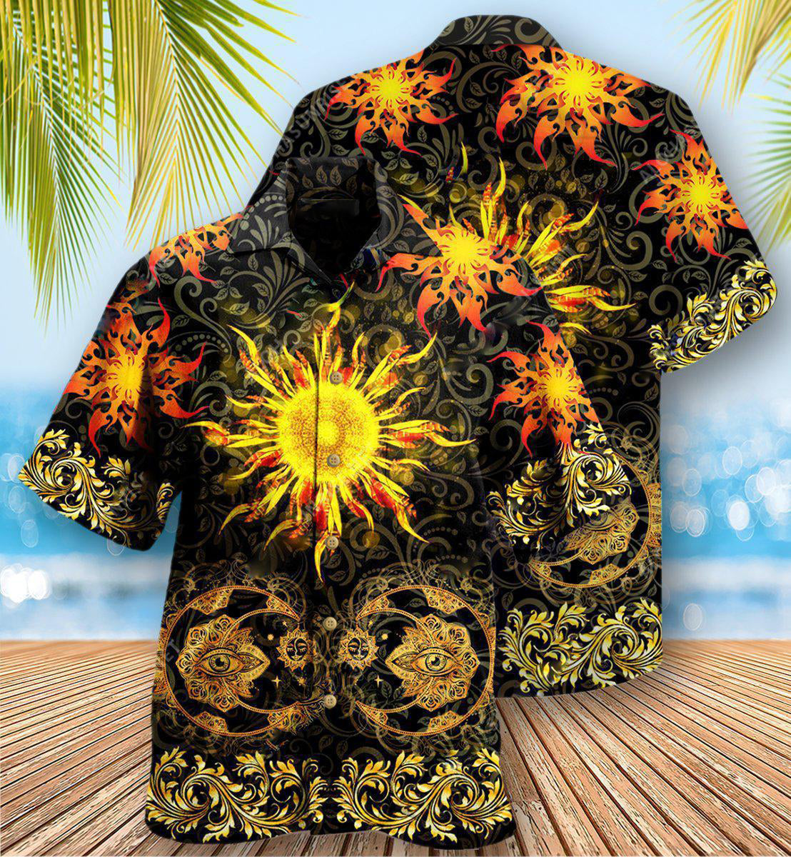 Mandala Nothing Is More Amazing Than The Sun - Hawaiian Shirt - Owls Matrix LTD